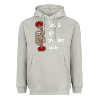 Moon Dust just a girl who loves sloths Heavyweight Hoodie - Bettercallsaul