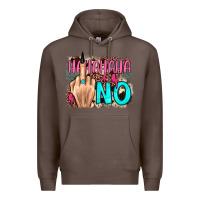 Coffee hahahaha no leopard cowhide Premium Hoodie - JahusDesignShop