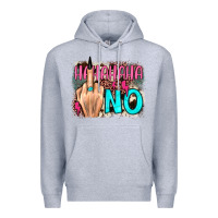 Heather Grey hahahaha no leopard cowhide Premium Hoodie - JahusDesignShop
