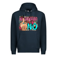 Navy hahahaha no leopard cowhide Premium Hoodie - JahusDesignShop