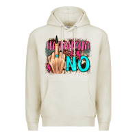 Oatmeal Heather hahahaha no leopard cowhide Premium Hoodie - JahusDesignShop