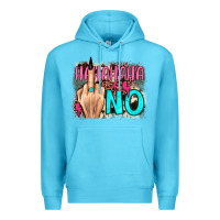 Ocean Blue hahahaha no leopard cowhide Premium Hoodie - JahusDesignShop