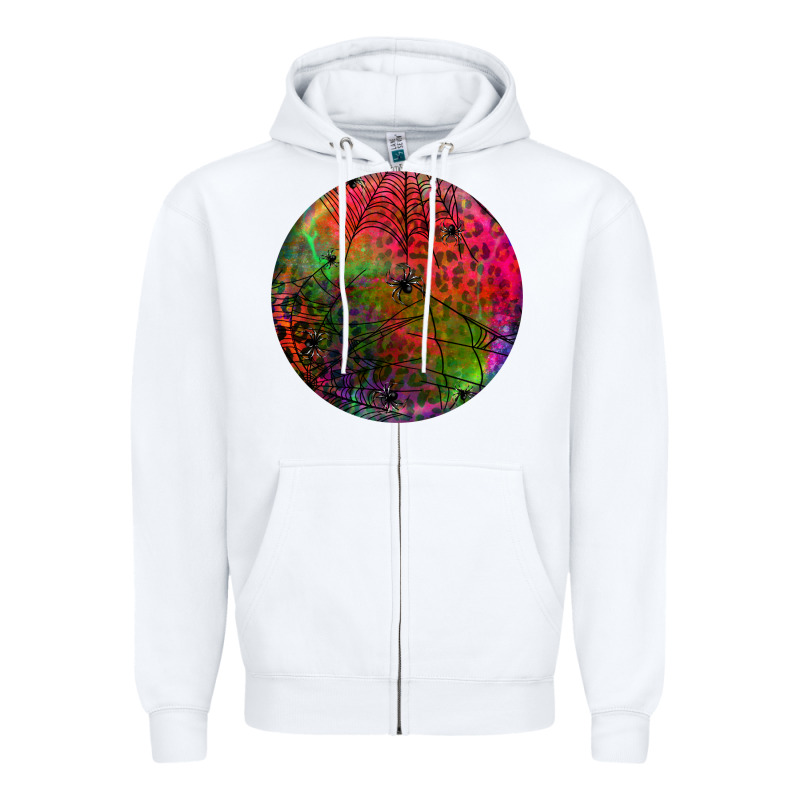 Halloween Round Zipper Hoodie by BundleAndBundleShop | Teevron