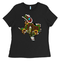 Black christmas texas Ladies Tee - RanaPortraitStore