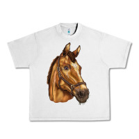 Lunar Rock horse Urban Heavy Tee - BarkalooDesign