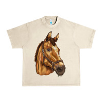 Sandshell horse Urban Heavy Tee - BarkalooDesign