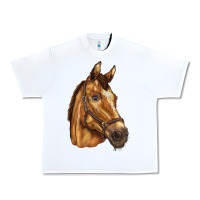 White horse Urban Heavy Tee - BarkalooDesign