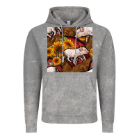 Cloud Rock pig and barn Vintage Hoodie - BundleAndBundleShop