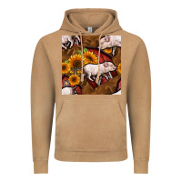 Vintage Camel pig and barn Vintage Hoodie - BundleAndBundleShop
