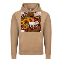Vintage Coffee pig and barn Vintage Hoodie - BundleAndBundleShop