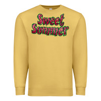 Antique Gold sweet summer watermelon Premium Sweatshirt - NancyCooperArtShop