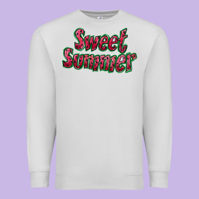 Sweet Summer Watermelon Premium Sweatshirt Designed By Nancycooperartshop
