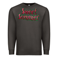 Smoke sweet summer watermelon Premium Sweatshirt - NancyCooperArtShop