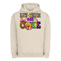 Pigment French Oak let them eat cake olivia Urban Hoodie - OliviaCreatesArt