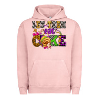 Pigment Salmon let them eat cake olivia Urban Hoodie - OliviaCreatesArt