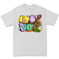 Dove Grey Love Easter Day Premium Tee - CowGirlArtShop