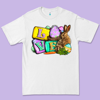 Love Easter Day Premium Tee Designed By Cowgirlartshop