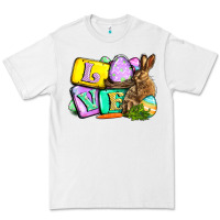 White Love Easter Day Premium Tee - CowGirlArtShop