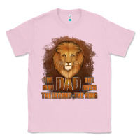 Bubblegum Pink Dad The Man Leather Background Classic Tee - Jasminsmagicworld