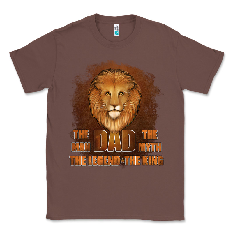 Dad The Man Leather Background Classic Tee by Jasminsmagicworld | Teevron