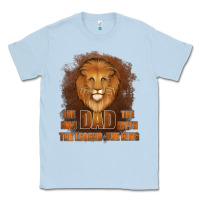 Dusty Blue Dad The Man Leather Background Classic Tee - Jasminsmagicworld