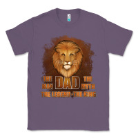 Lavender Dad The Man Leather Background Classic Tee - Jasminsmagicworld