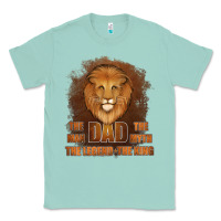 Seafoam Dad The Man Leather Background Classic Tee - Jasminsmagicworld