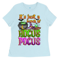 Baby Blue it's just a bunch of hocus pocus Ladies Tee - Zillion Design Studio
