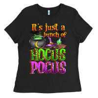 Black it's just a bunch of hocus pocus Ladies Tee - Zillion Design Studio