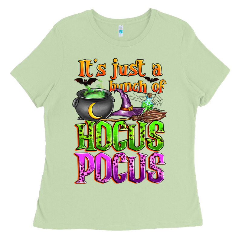 It's Just A Bunch Of Hocus Pocus Ladies Tee by Zillion Design Studio | Teevron