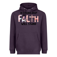 Plum Oceans Deep My Faith Will Stand Heavyweight Hoodie - Bettercallsaul
