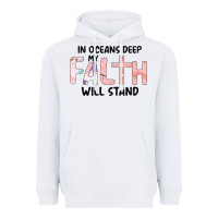 White Oceans Deep My Faith Will Stand Heavyweight Hoodie - Bettercallsaul