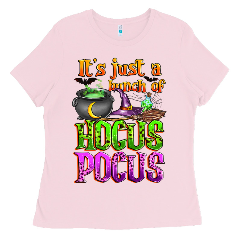 It's Just A Bunch Of Hocus Pocus Ladies Tee by Zillion Design Studio | Teevron