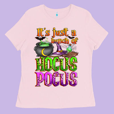 It's Just A Bunch Of Hocus Pocus Ladies Tee Designed By Zillion Design Studio
