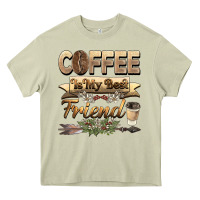 Mossy coffee is my best friend Heavy Core Tee - BarkalooDesign