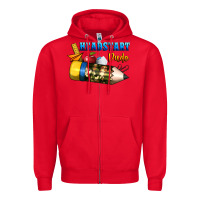 Red headstart dude Zipper Hoodie - BundleAndBundleShop