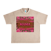 French Oak floral leopard mama tumbler Urban Heavy Tee - BarkalooDesign