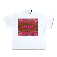 White floral leopard mama tumbler Urban Heavy Tee - BarkalooDesign