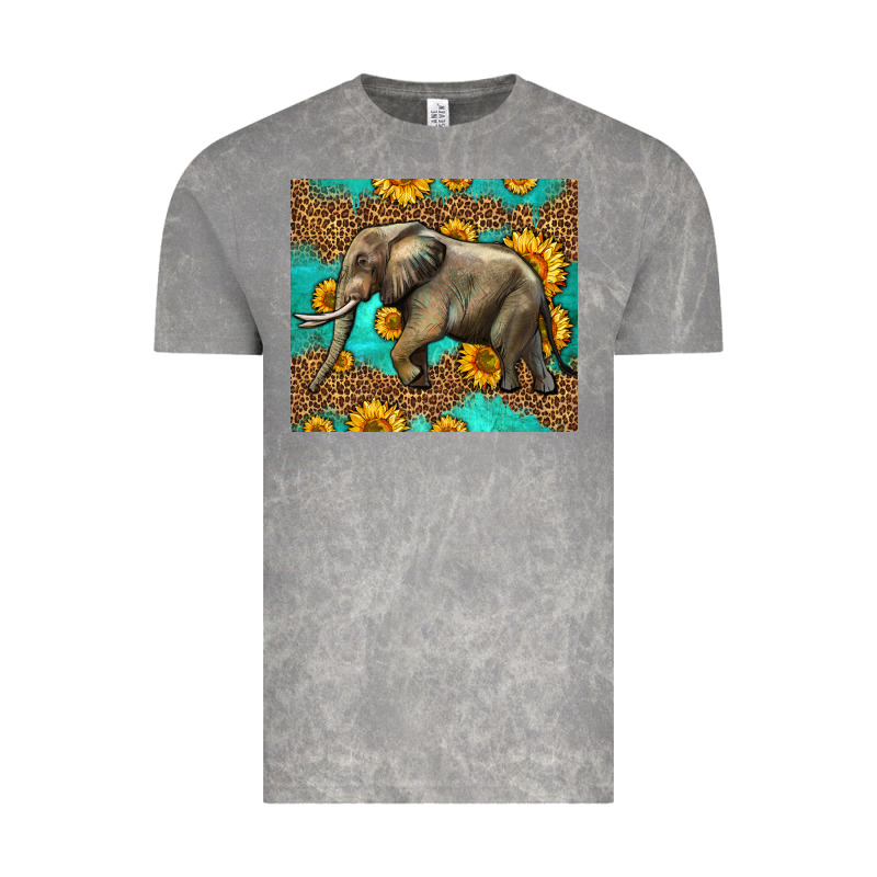Western Sunflowers Elephant Vintage Tee by LillyAllenDesigns | Teevron
