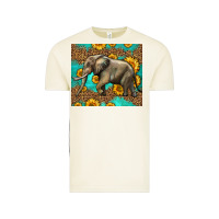 Vintage Arctic western sunflowers elephant Vintage Tee - LillyAllenDesigns