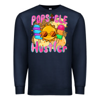 Navy popsicle hustler Premium Sweatshirt - NancyCooperArtShop