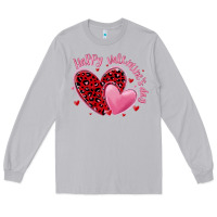Moon Dust happy valentine's day hearts Long Sleeve Tee - MaliasSmallBusiness