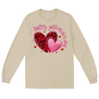 Mushroom happy valentine's day hearts Long Sleeve Tee - MaliasSmallBusiness