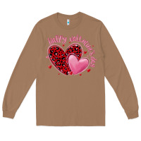 Toasted Coconut happy valentine's day hearts Long Sleeve Tee - MaliasSmallBusiness