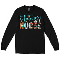 Black future nurse Long Sleeve Tee - JahusDesignShop