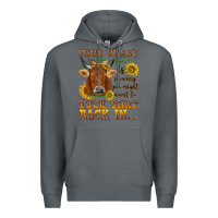 Rock Your crazy is showing Premium Hoodie - NancyCooperArtShop