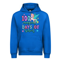 Cobalt hundred magical days of school unicorn Urban Hoodie - OliviaCreatesArt