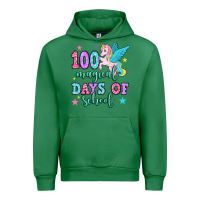 Emerald hundred magical days of school unicorn Urban Hoodie - OliviaCreatesArt