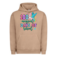 Pigment Burro hundred magical days of school unicorn Urban Hoodie - OliviaCreatesArt