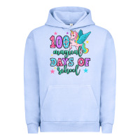 Pigment Grape Ice hundred magical days of school unicorn Urban Hoodie - OliviaCreatesArt